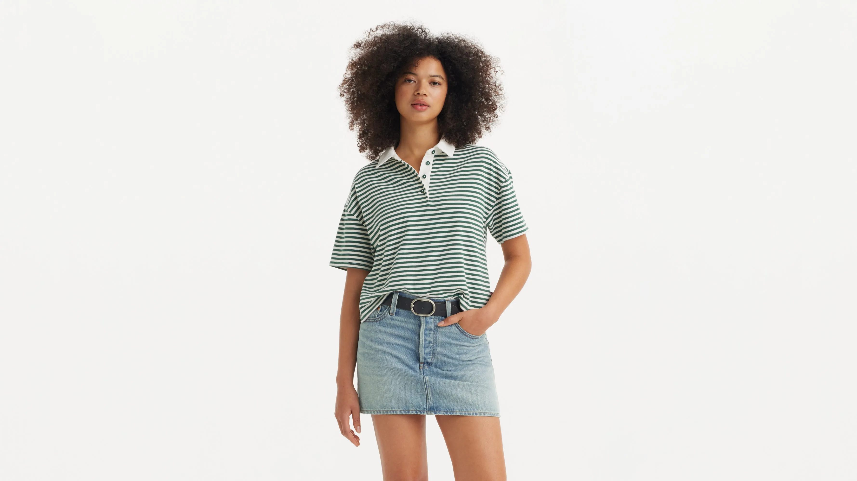Levi's® Women's Coco Short-Sleeve Rugby Shirt