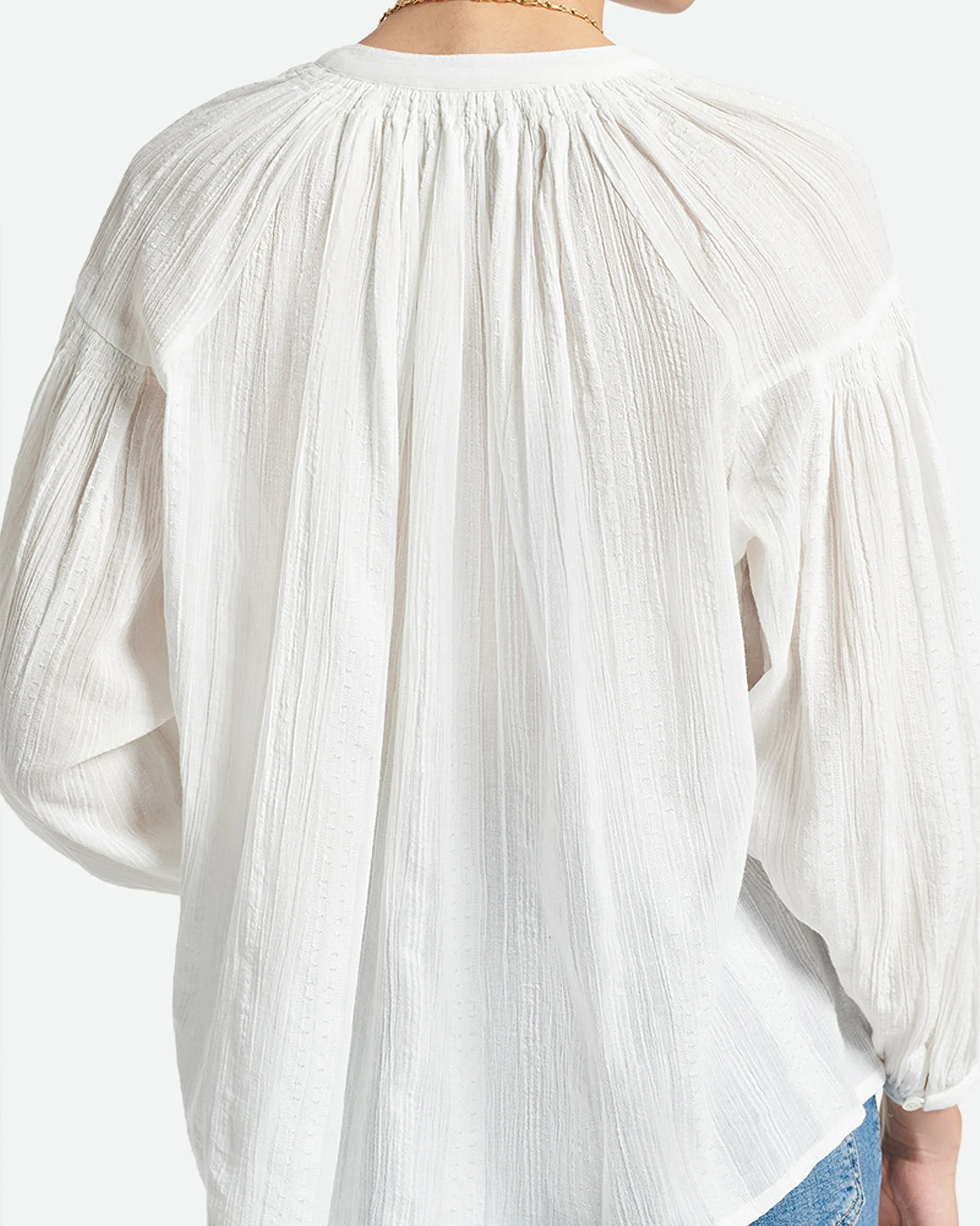 Nipoa Jacquard Blouse