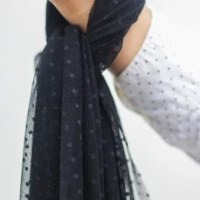 NYC Designer - Swiss Dot Mesh - Remnant