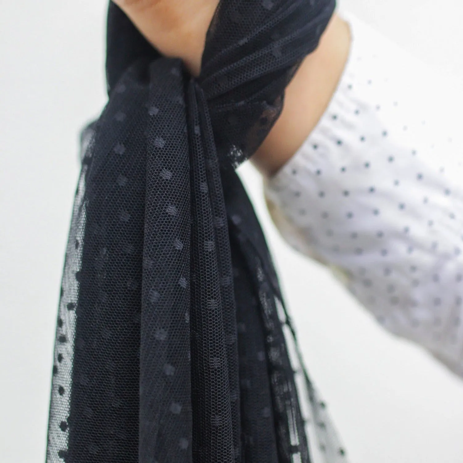NYC Designer - Swiss Dot Mesh - Remnant