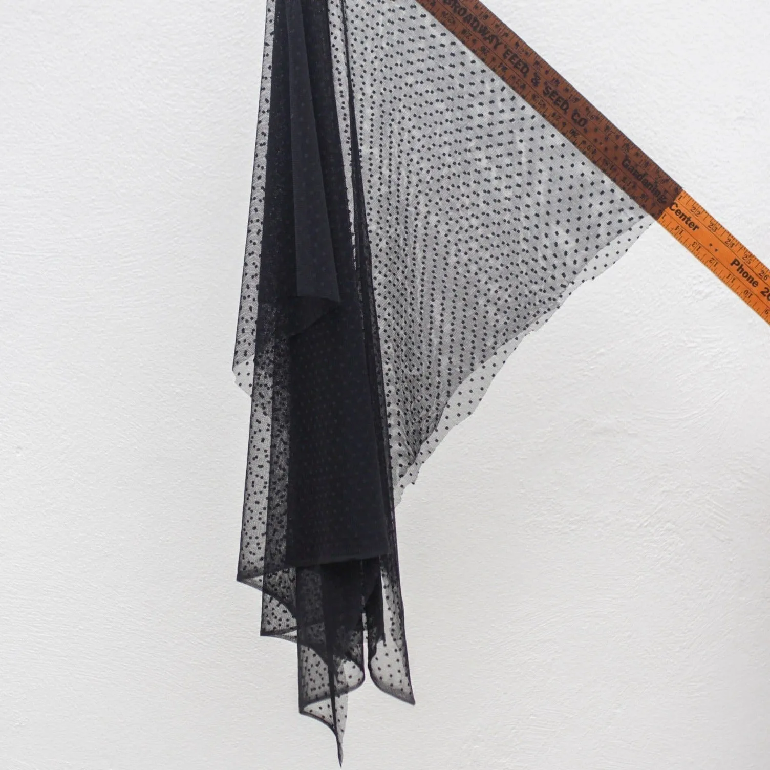 NYC Designer - Swiss Dot Mesh - Remnant