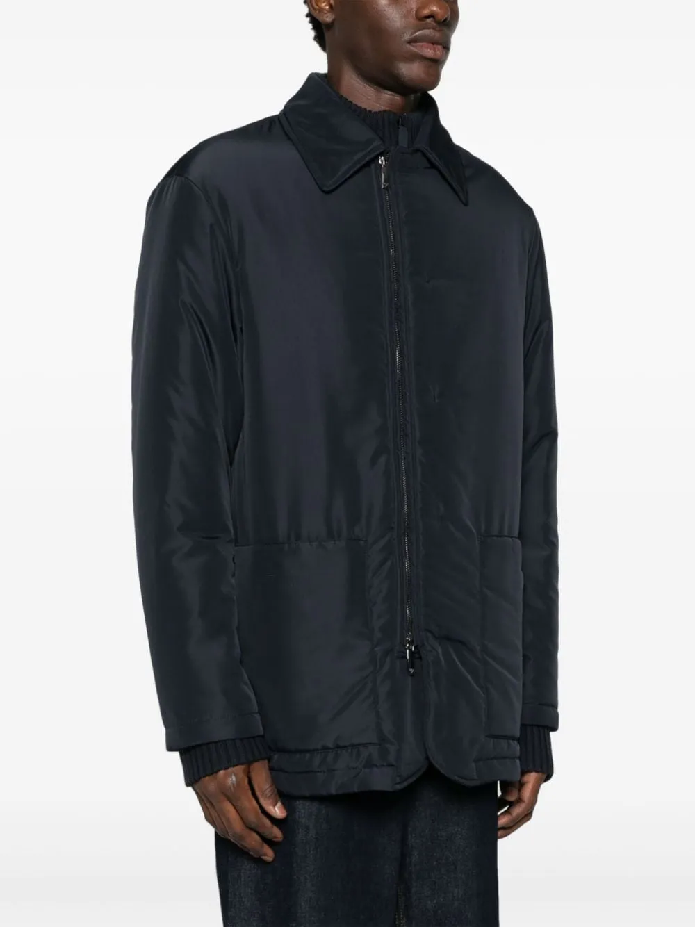 NYLON CABAN COAT