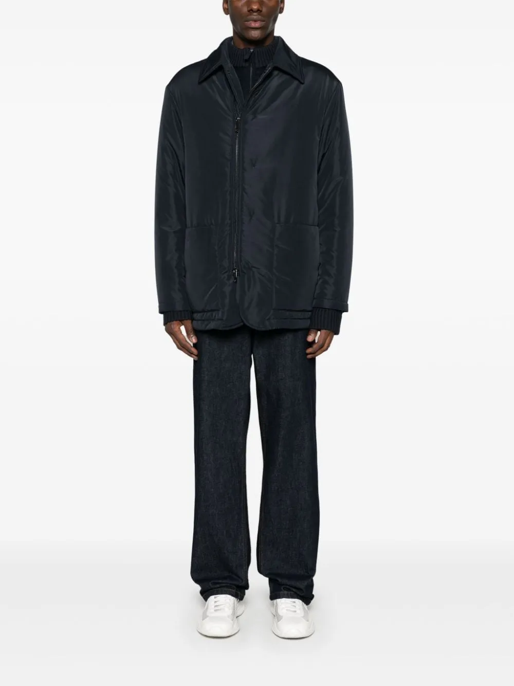 NYLON CABAN COAT