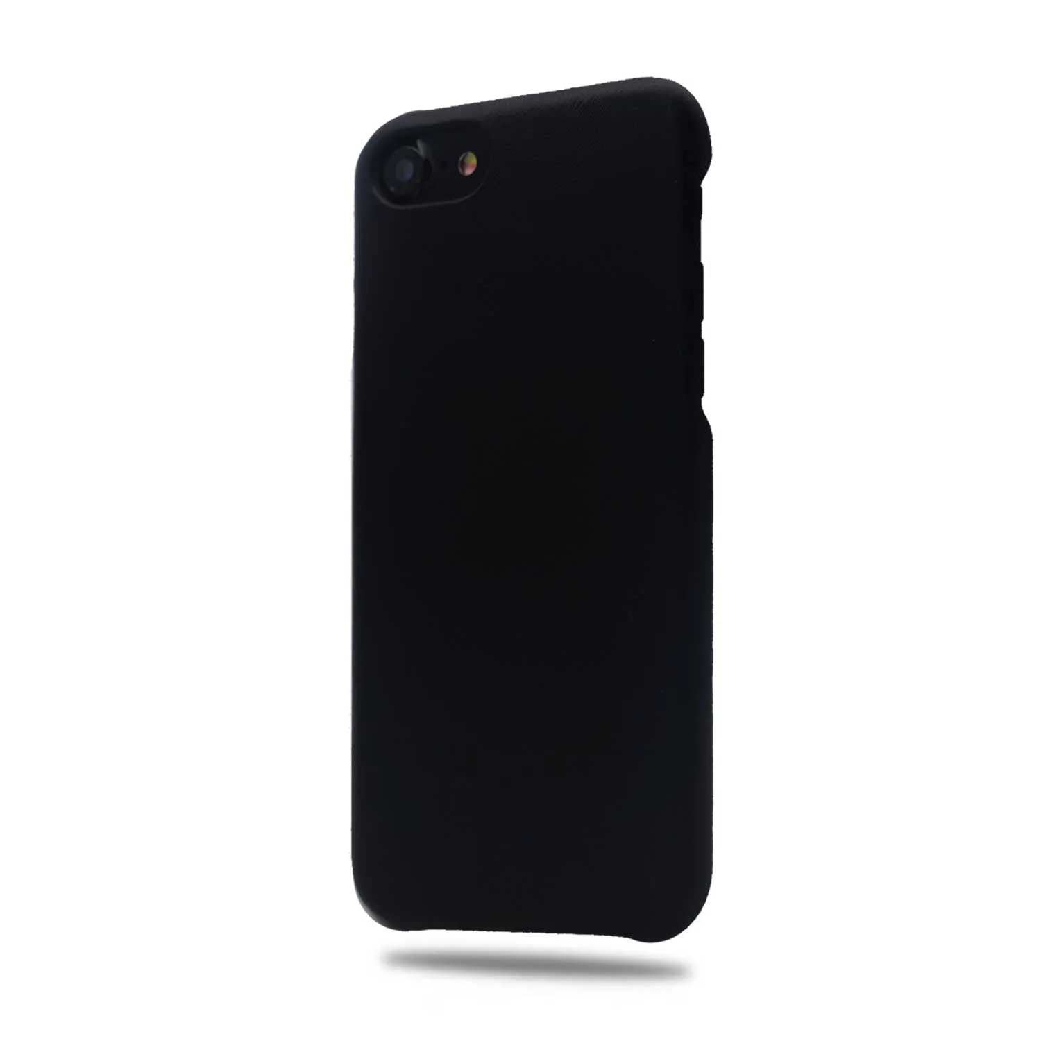 Personalized Signature iPhone SE 2 (2020) / iPhone 8 / iPhone 7 Black Leather Case
