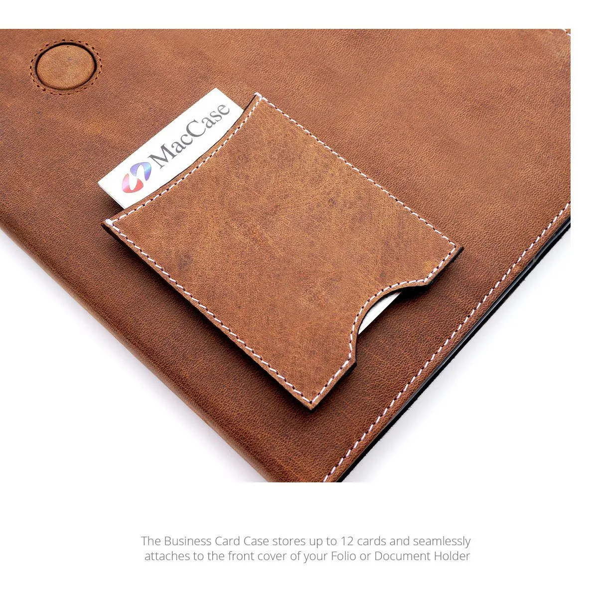 Premium Leather Business Card Holder