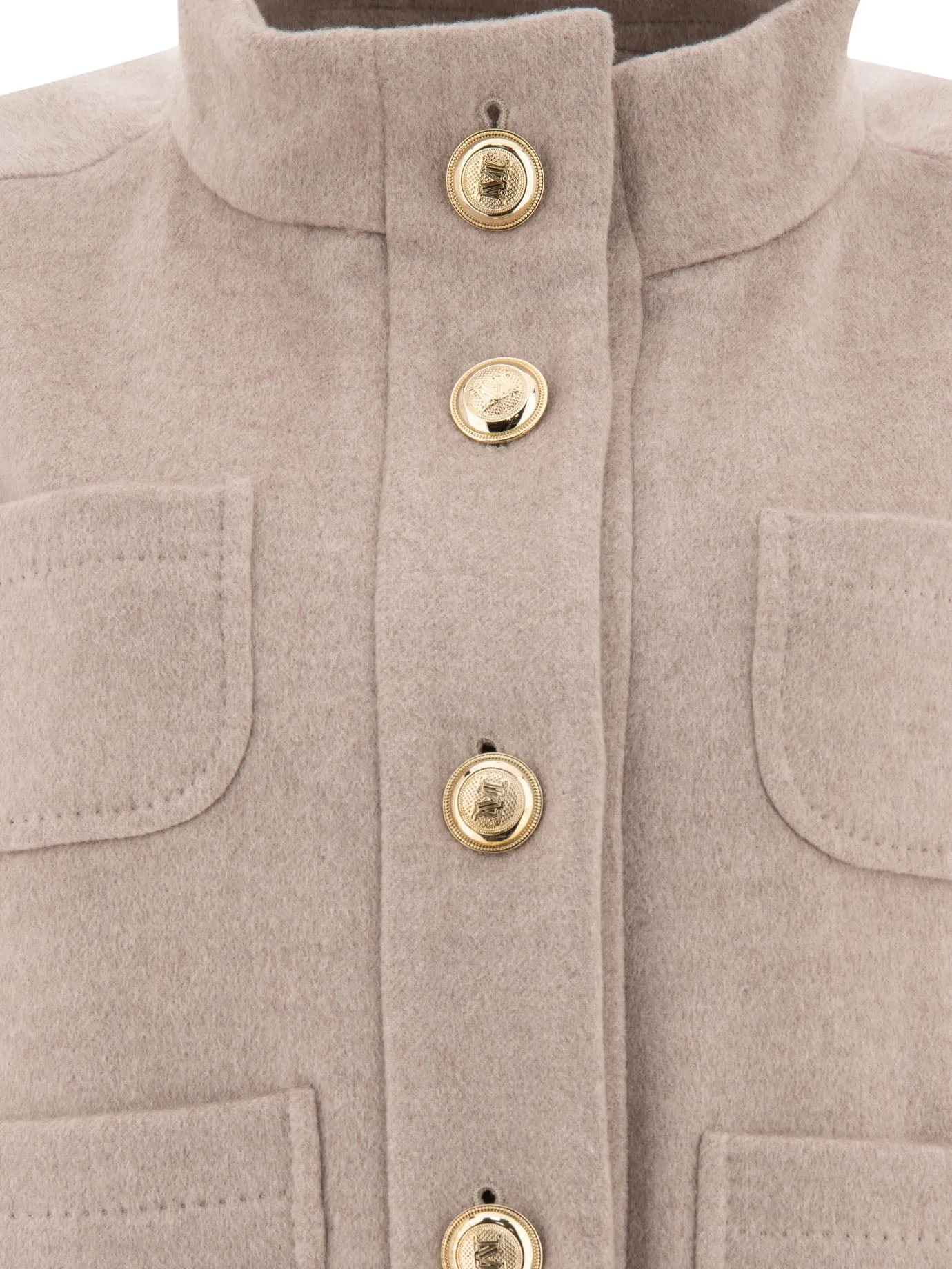 "NEMI" CASHMERE CROPPED CAPE