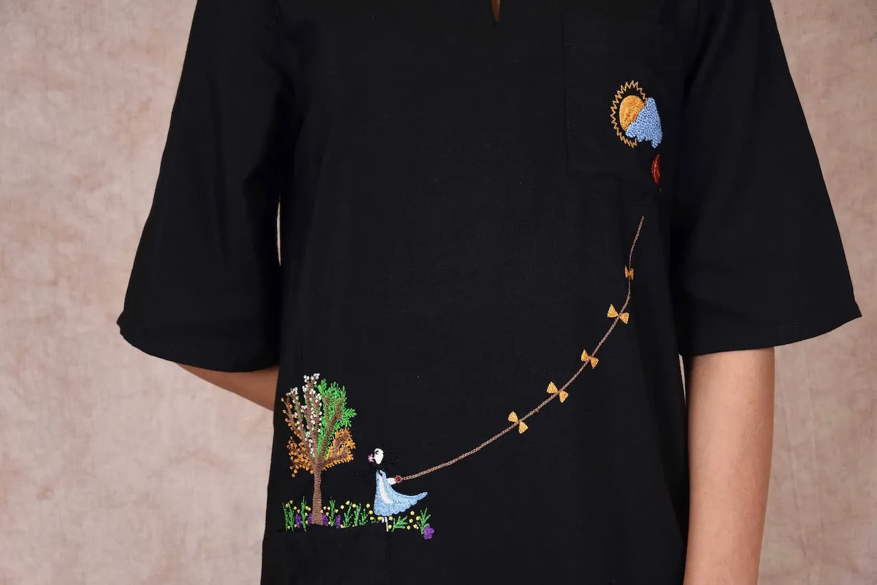 The Kite Runner Silk Dress