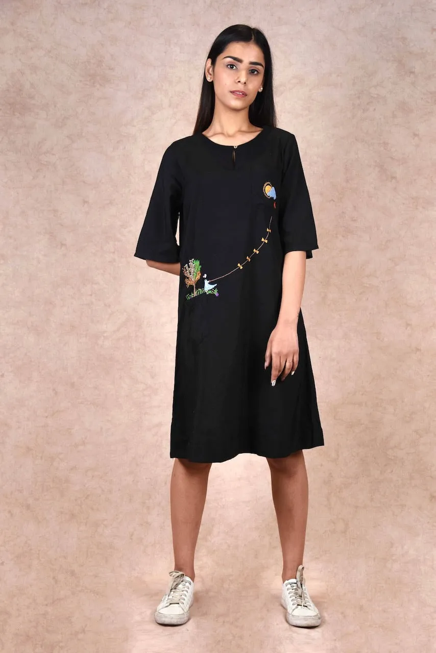 The Kite Runner Silk Dress