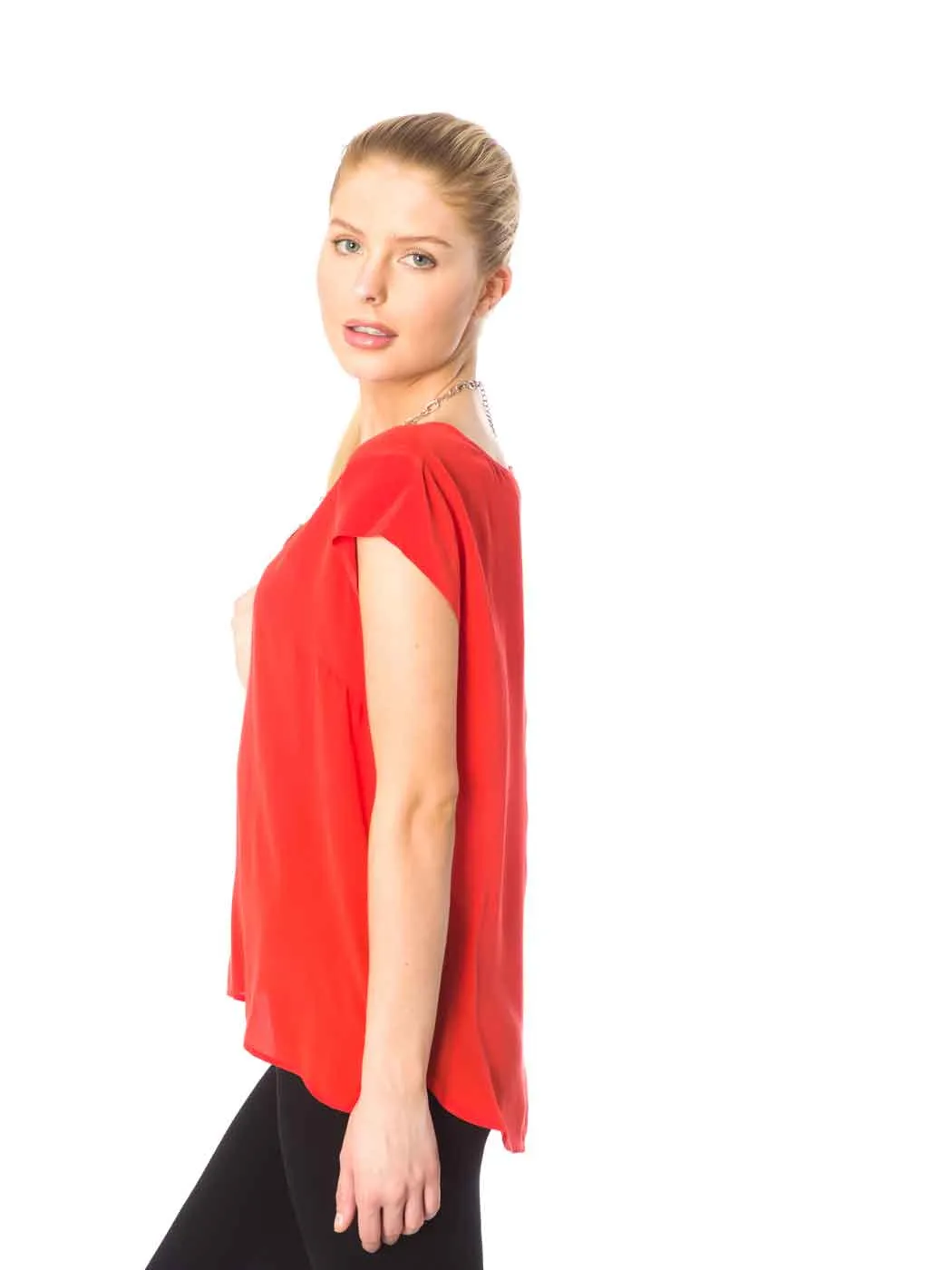 Tianello Washable Silk "Ellie" Blouse