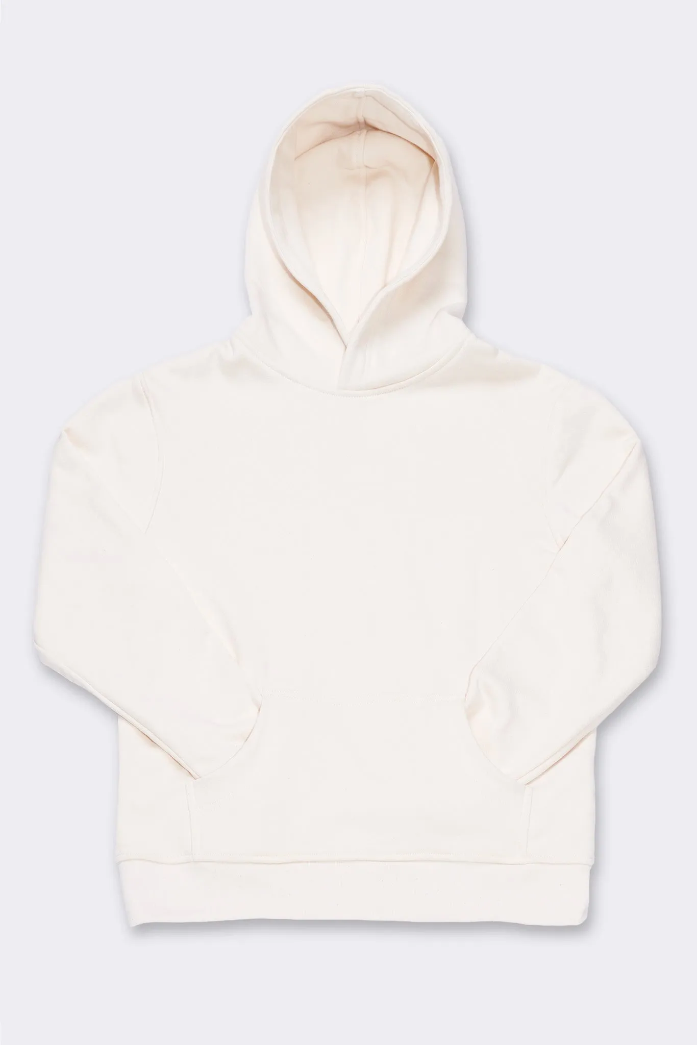 Women's Organic Hoodie Sweatshirt in Natural