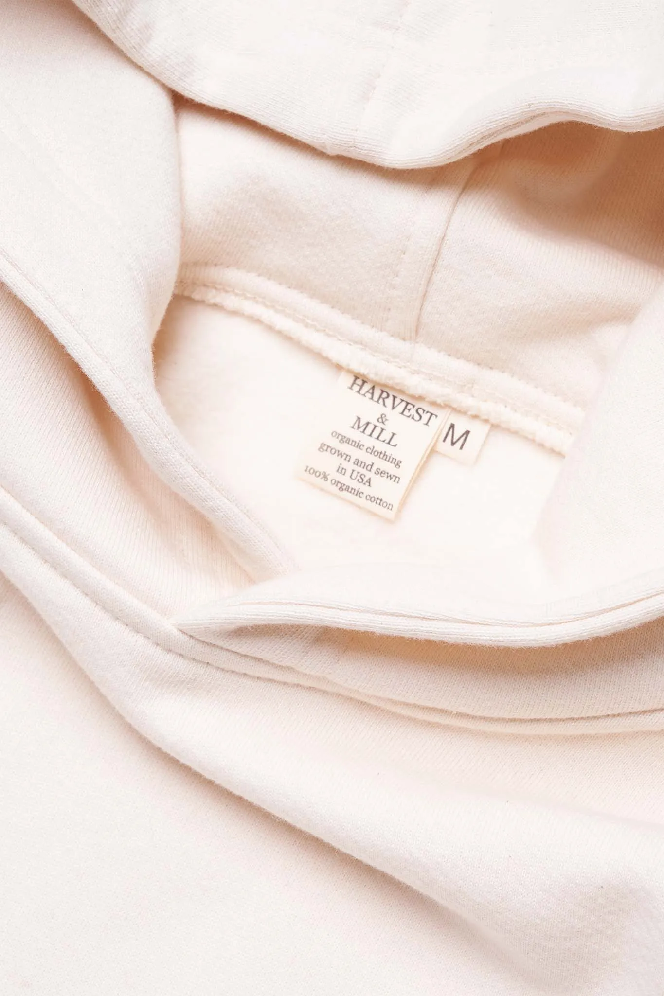 Women's Organic Hoodie Sweatshirt in Natural