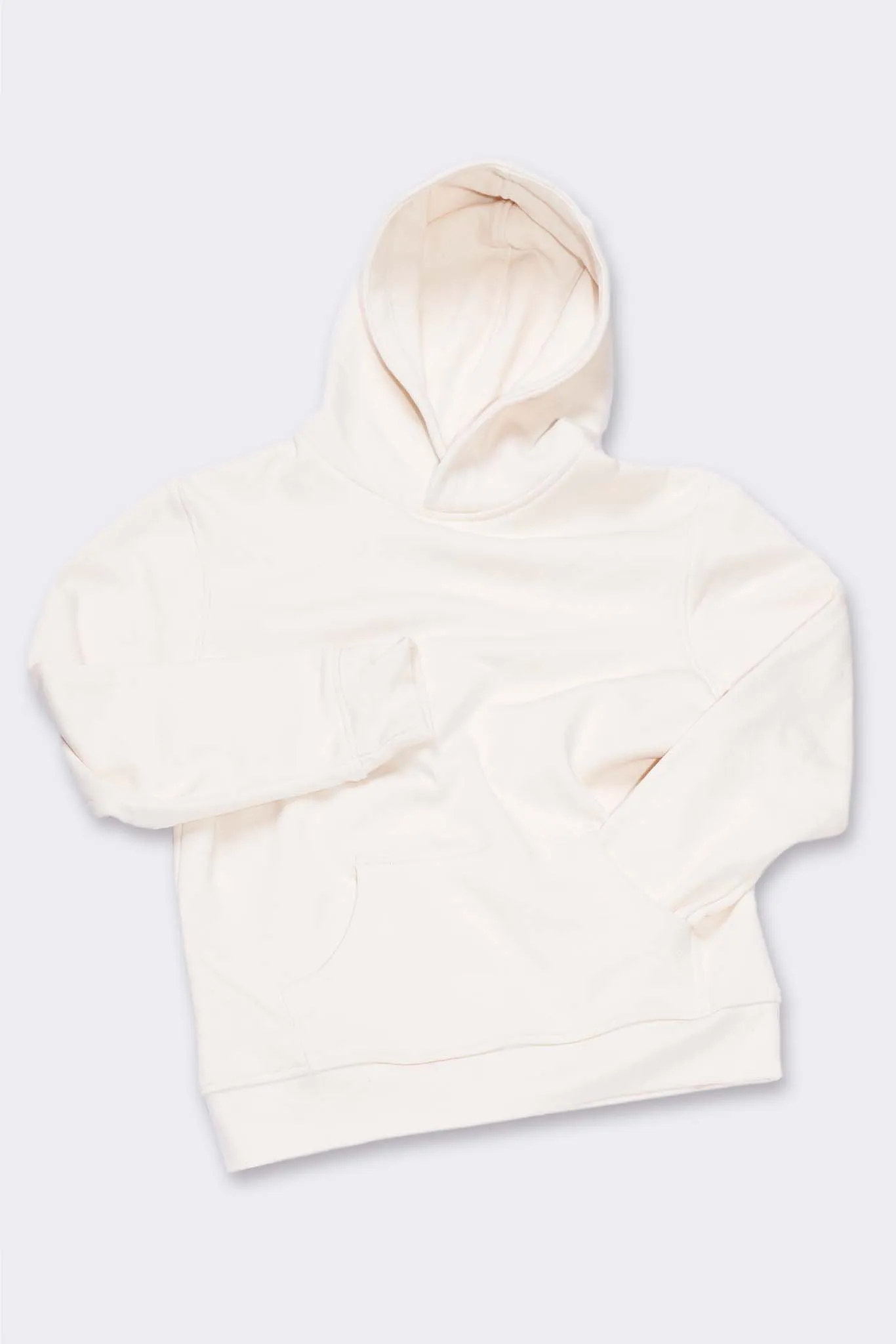 Women's Organic Hoodie Sweatshirt in Natural