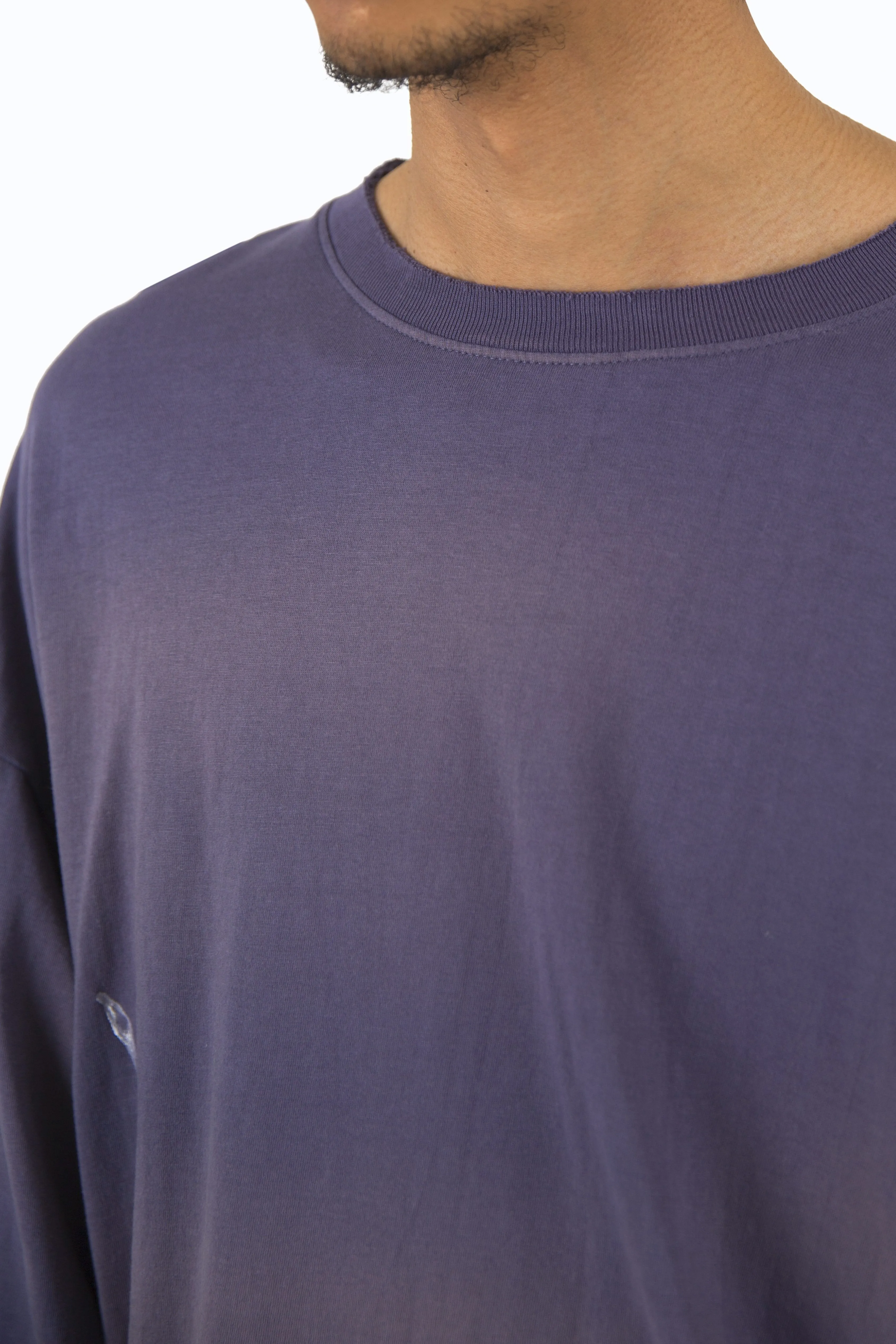Worker's L/S Tee - Navy