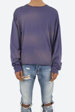 Worker's L/S Tee - Navy