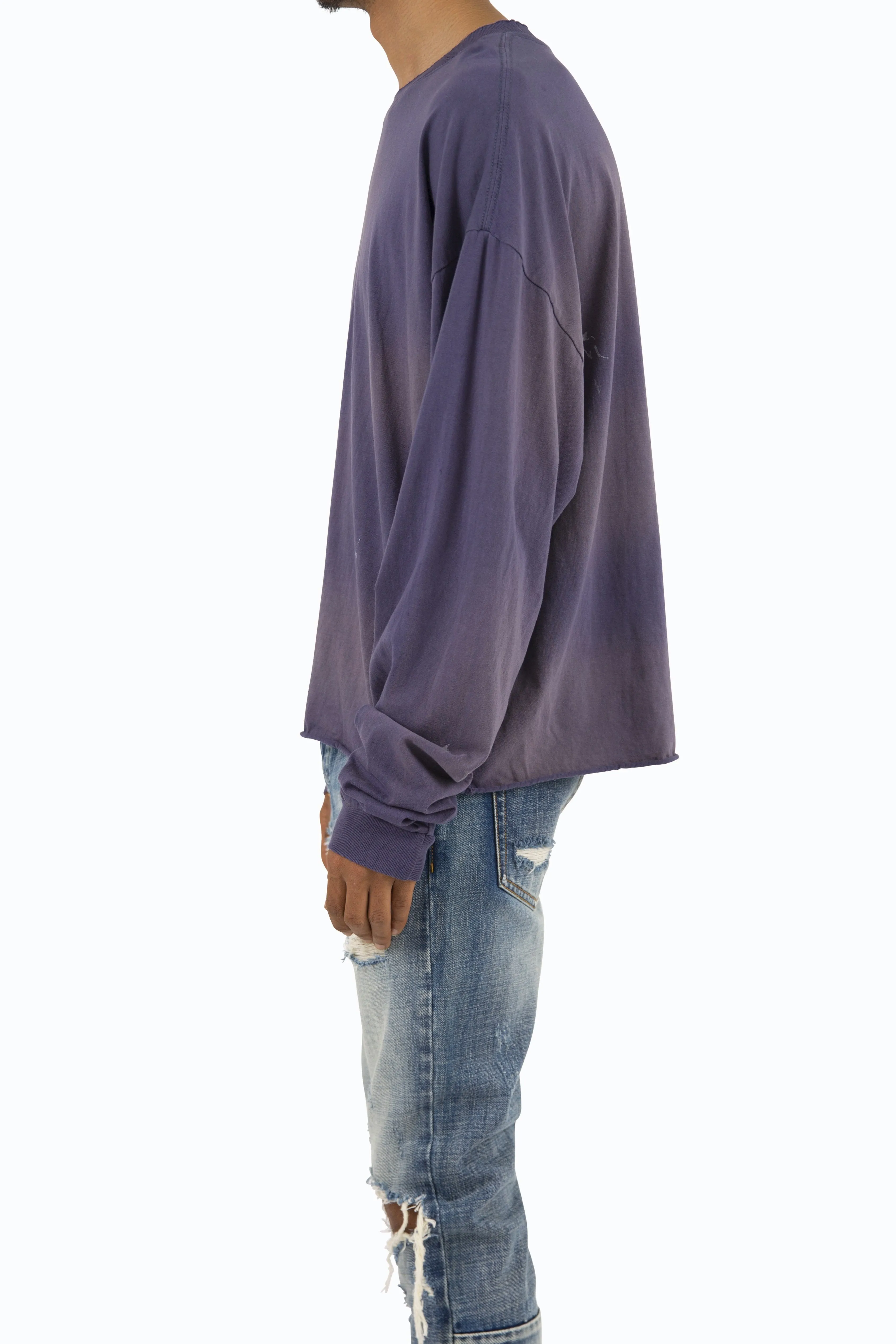 Worker's L/S Tee - Navy